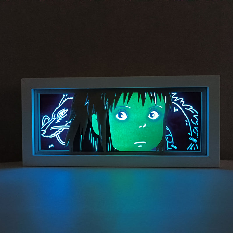 Studio Ghibli Spirited Away Cihiro RGB Led Light Box