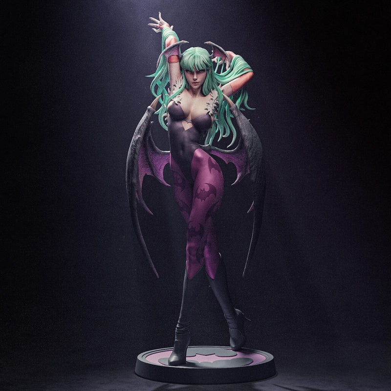 High-quality resin anime figure of Morrigan Aensland from Darkstalkers, showcasing exceptional craftsmanship and intricate detailing. This premium collectible captures Morrigan’s alluring and iconic design, embodying her elegance, power, and charm as the legendary succubus. Perfect for fans of anime figures, fighting game enthusiasts, and Darkstalkers collectors, this figure is a stunning addition to any collection celebrating this timeless character