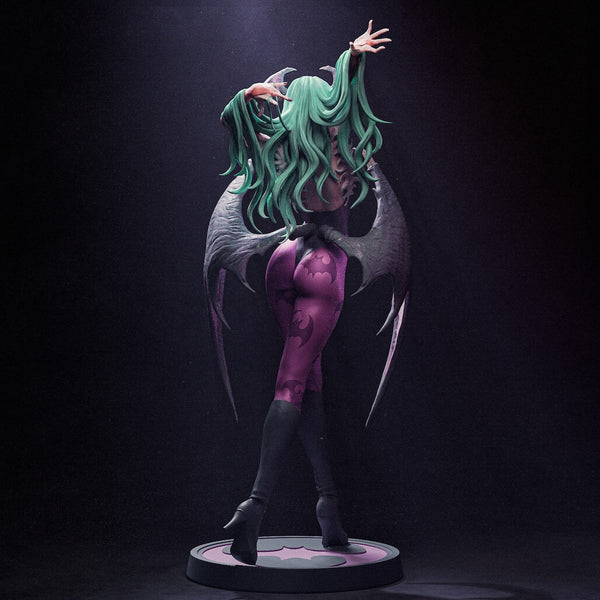 High-quality resin anime figure of Morrigan Aensland from Darkstalkers, showcasing exceptional craftsmanship and intricate detailing. This premium collectible captures Morrigan’s alluring and iconic design, embodying her elegance, power, and charm as the legendary succubus. Perfect for fans of anime figures, fighting game enthusiasts, and Darkstalkers collectors, this figure is a stunning addition to any collection celebrating this timeless character