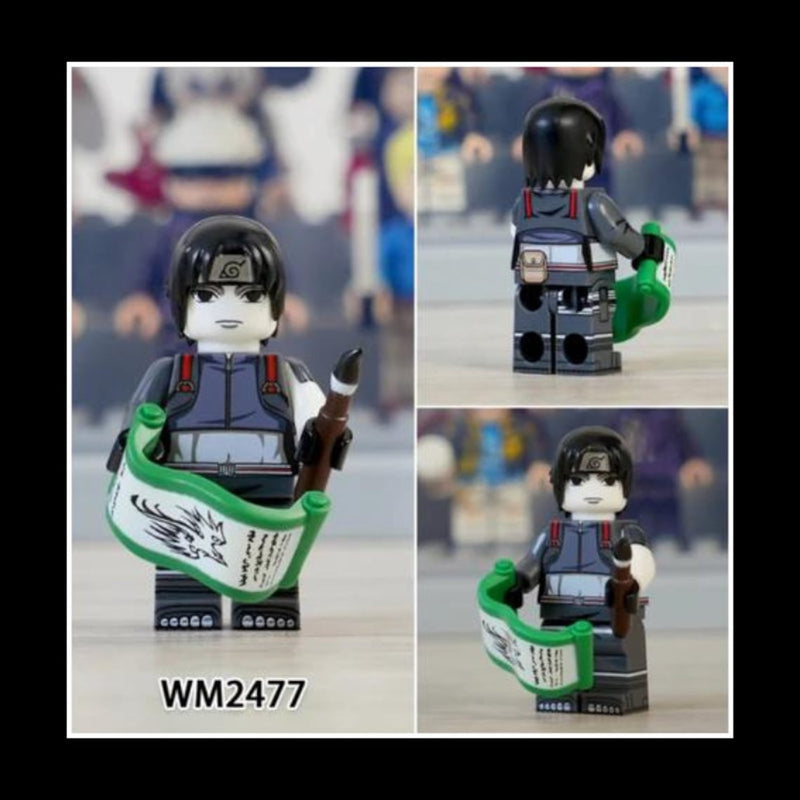 Custom handmade LEGO minifigure bricks inspired by Naruto anime & manga characters | Naruto, Sasuke, Sakura, Kakashi, Itachi, Gaara, and more | Unique Naruto LEGO mini figures | Anime LEGO figures for collectors | Perfect gift for anime lovers & LEGO enthusiasts | Custom-designed Naruto LEGO figures | High-quality, detailed minifigure bricks of your favorite Naruto characters