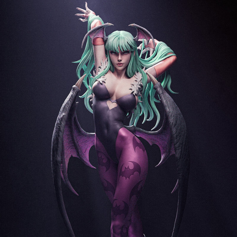 High-quality resin anime figure of Morrigan Aensland from Darkstalkers, showcasing exceptional craftsmanship and intricate detailing. This premium collectible captures Morrigan’s alluring and iconic design, embodying her elegance, power, and charm as the legendary succubus. Perfect for fans of anime figures, fighting game enthusiasts, and Darkstalkers collectors, this figure is a stunning addition to any collection celebrating this timeless character