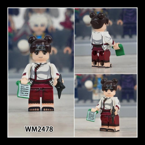 Tenten - Custom Lego Art Building Block Naruto Minifigures