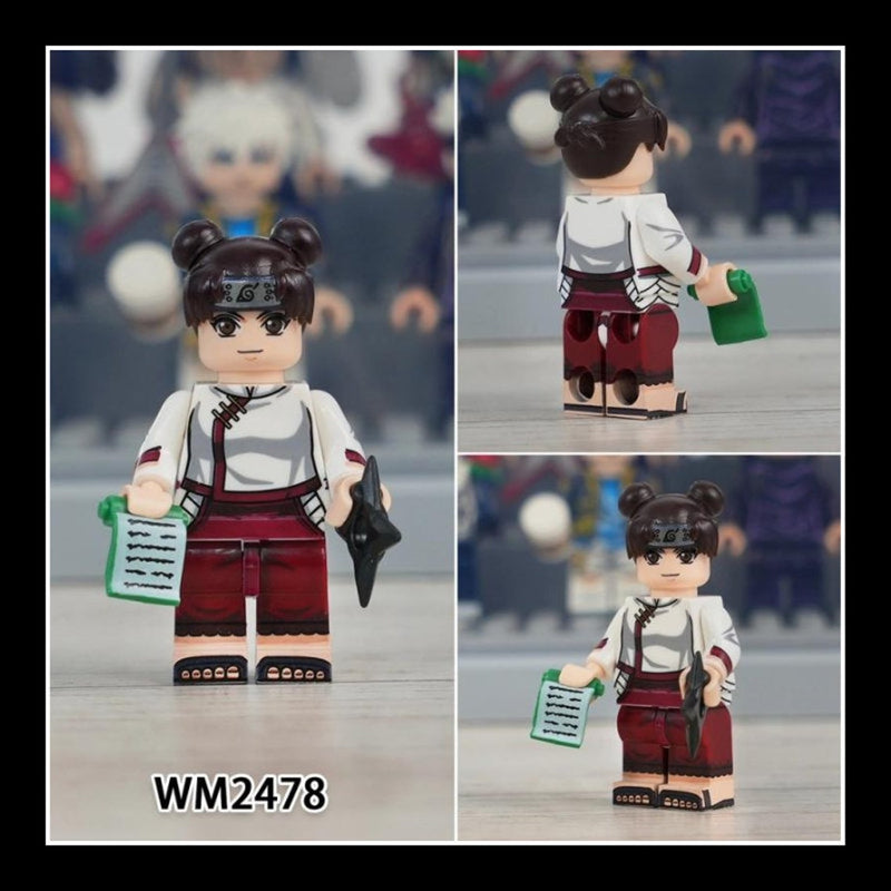 Tenten - Custom Lego Art Building Block Naruto Minifigures Anime Crush