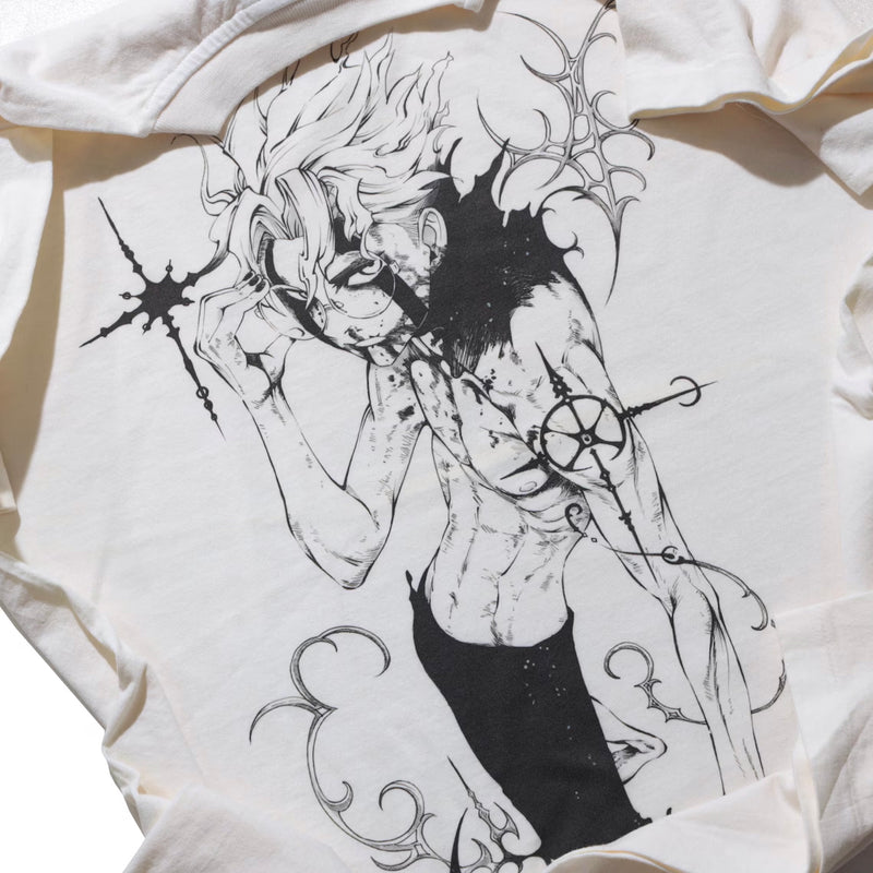 Dandadan anime t-shirt, Okarun shirt, Momo Ayase tee, Seiko Ayase, Aira Shiratori graphic shirt, Yukinobu Tatsu manga shirt, vintage Y2K Harajuku streetwear, retro washed oversized tee, Japanese anime culture shirt, supernatural sci-fi manga t-shirt, Tokyo street fashion, handmade otaku apparel, anime fan gift, manga collector gift, Dandadan cosplay outfit, anime convention clothing, Comic Con outfit, aesthetic anime graphic tee.