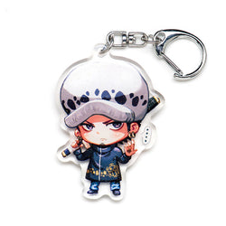 Limited edition One Piece acrylic keychain featuring double-sided designs of Luffy, Zoro, and Nami. Bold, vibrant colors with a scratch-resistant finish and glitter epoxy coating. Perfect for decorating backpacks, lanyards, and Ita bags. Durable silver D-clasp ensures long-lasting use. A must-have collectible and gift for anime fans and One Piece enthusiasts!