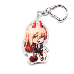 Buy Chainsaw Man Anime Acrylic Keychain Double-Sided Featuring Denji, Pochita, Power, Aki, Makima, Gun Devil, Katana Man, Blood Devil, Chainsaw Transformation, Public Safety Devil Hunters, and Fiend Characters Glitter Epoxy Coating Premium Quality Vibrant Colors Durable Scratch-Resistant 4-Inch Keychain with 2.4-Inch Anime Figure Unique Limited Edition Design by Anime Crush Perfect for Keychains, Car Keyfobs, Backpacks, Lanyards, Ita Bags, Otaku Collectors, and Anime Fans Gift for Manga Lovers Durable Silve