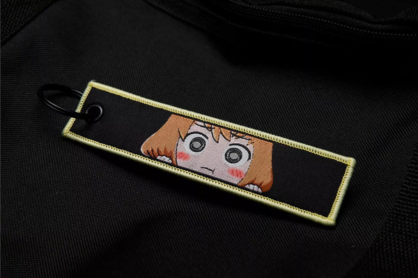 Solo Leveling Chibi Cha Hae-In Embroidered Jet Tag Keychain – Anime Crush