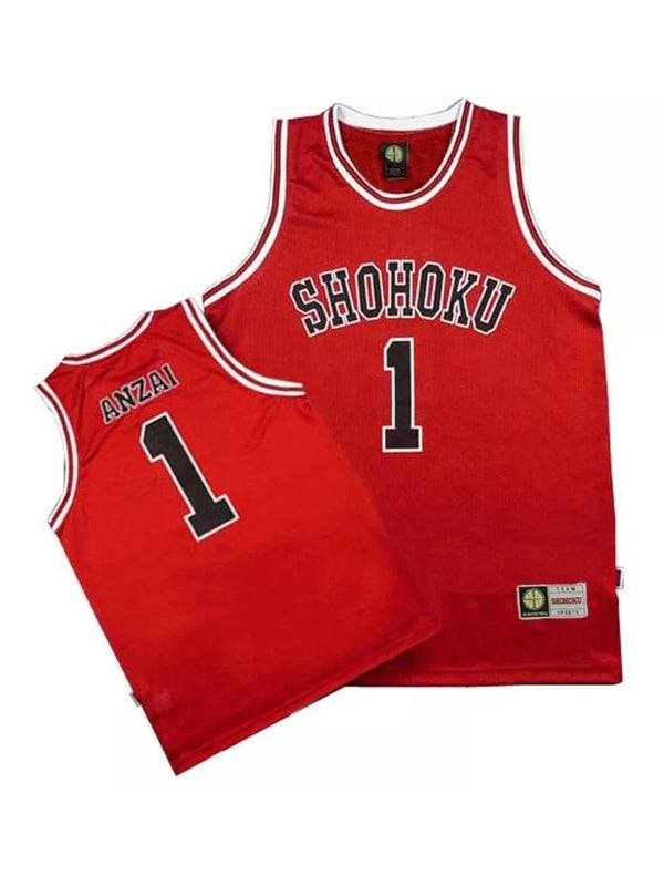 Anime Manga T-Shirt Cosplay: Shohoku School Basketball Team Jersey