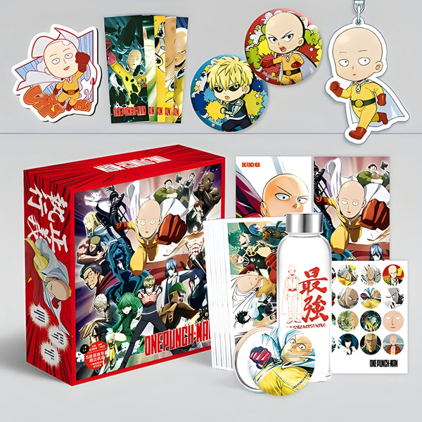 One Punch Man Gift Box Anime Mystery Box Weeboo Anime Box Manga Box Weeb Box Treasure Box Surprise Box Otaku Box Lucky Box Saitama