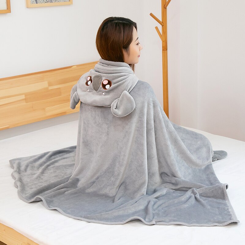 DŌBUTSU Hoodie Blankets