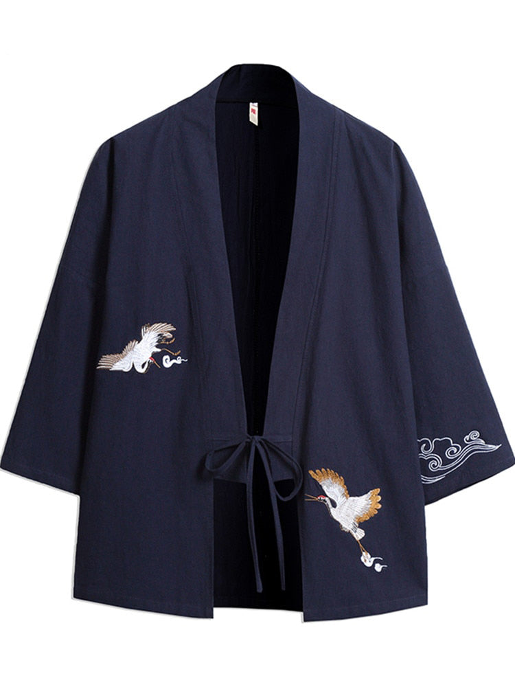 Japanese Embroidered Premium Kimono Haori