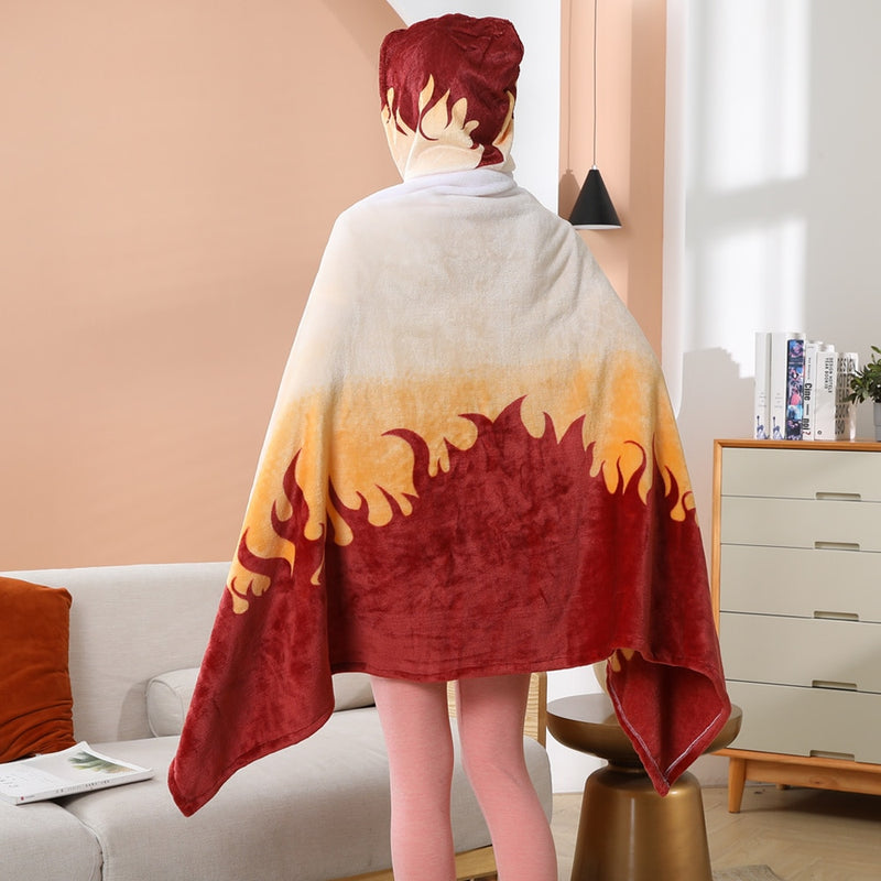 Anime Manga Demon Hoodie Blankets