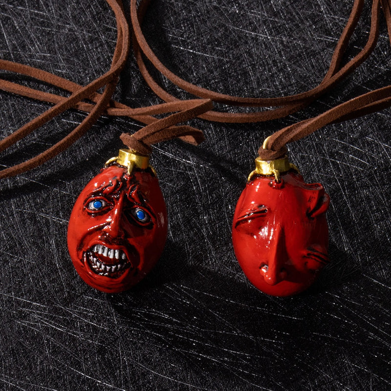Berserk Crimson Behelit ''Egg of the King'' Necklace Griffith Guts Casca