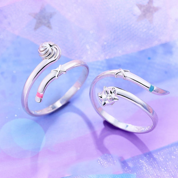 Anime Manga Rem & Ram Matching Rings – Anime Crush