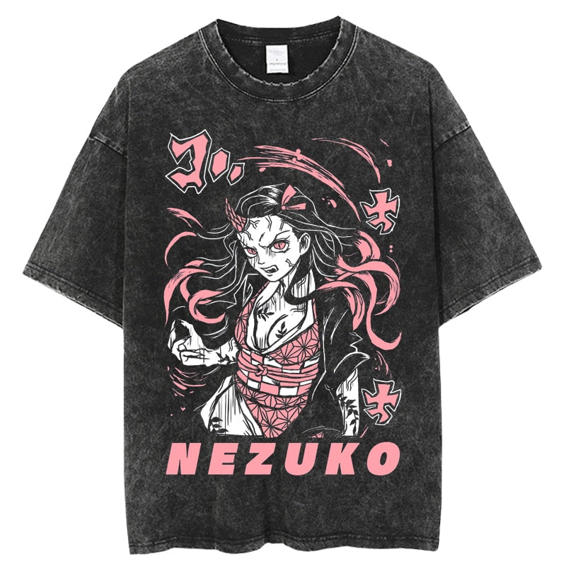 Akaza, Demon Slayer, Anime T-Shirts
