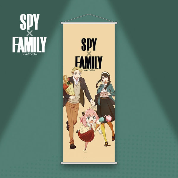 Spy x Family Anime Wall Scroll Poster Room Decoration Wall Art Canvas Painting   Anya Loid Yor Forger